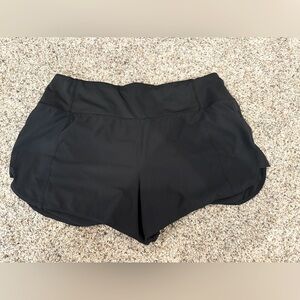 Athleta women’s running shorts large black